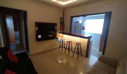 Apartamento com 2 dormitórios à venda, 72 m² por R$ 255.000,00 - Catiapoã - São Vicente/SP