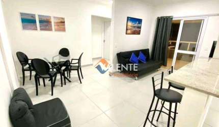 Apartamento com 2 dormitórios à venda, 78 m² por R$ 500.000,00 - Vila Guilhermina - Praia Grande/SP