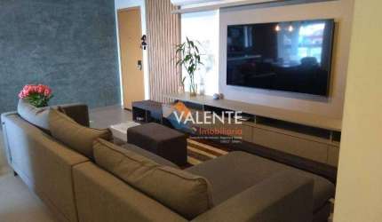 Apartamento com 3 dormitórios à venda, 118 m² por R$ 1.272.000,00 - Boqueirão - Praia Grande/SP