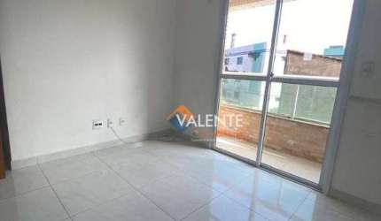 Apartamento com 2 dormitórios para alugar, 80 m² por R$ 2.500,00/mês - Catiapoã - São Vicente/SP