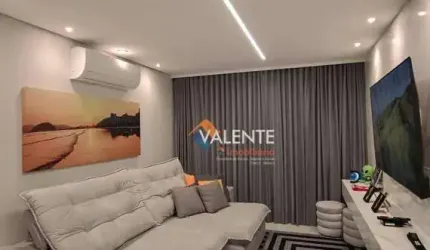 Apartamento com 2 dormitórios à venda, 89 m² por R$ 910.000,00 - Pompéia - Santos/SP