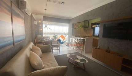 Apartamento com 2 dormitórios à venda, 67 m² por R$ 567.000,00 - Maracanã - Praia Grande/SP