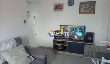 Apartamento com 1 dormitório à venda, 51 m² por R$ 245.000,00 - Gonzaguinha - São Vicente/SP