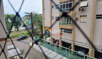 Flat com 1 dormitório, 40 m² - venda por R$ 195.000,00 ou aluguel por R$ 2.800,00/mês - Itararé - São Vicente/SP