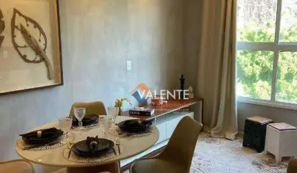 Apartamento com 2 dormitórios à venda, 53 m² por R$ 380.000,00 - Vila Voturuá - São Vicente/SP