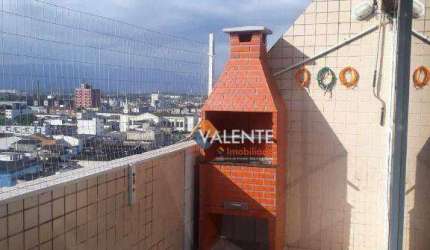 Cobertura com 2 dormitórios à venda, 62 m² por R$ 430.000,00 - Centro - São Vicente/SP