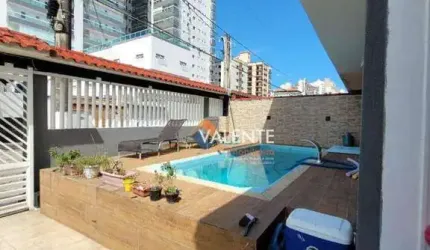 Casa com 3 dormitórios à venda, 123 m² por R$ 750.000,00 - Vila Assunção - Praia Grande/SP
