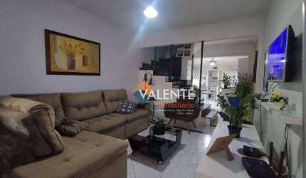 Sobrado com 2 dormitórios à venda por R$ 300.000,00 - Cidade Naútica - São Vicente/SP