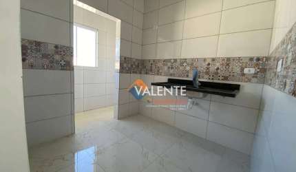 Casa com 2 dormitórios à venda por R$ 260.000,00 - Vilamar - Praia Grande/SP