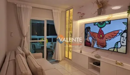 Apartamento com 2 dormitórios à venda, 89 m² por R$ 670.000,00 - Vila Guilhermina - Praia Grande/SP