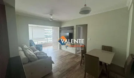 Apartamento com 2 dormitórios à venda, 72 m² por R$ 620.000,00 - Canto do Forte - Praia Grande/SP
