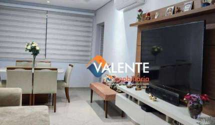 Apartamento com 3 dormitórios à venda, 110 m² por R$ 590.000,00 - Itararé - São Vicente/SP