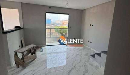 Sobrado com 2 dormitórios à venda, 90 m² por R$ 490.000,00 - Tude Bastos - Praia Grande/SP