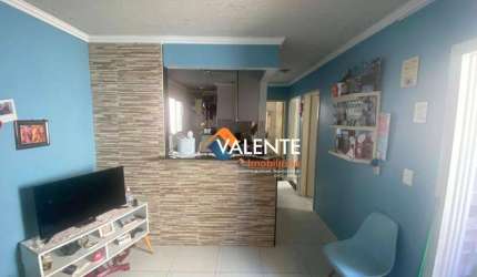 Apartamento com 2 dormitórios à venda, 54 m² por R$ 195.000,00 - Vila Antártica - Praia Grande/SP