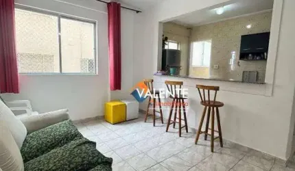 Apartamento com 1 dormitório à venda, 45 m² por R$ 270.000,00 - Aviação - Praia Grande/SP