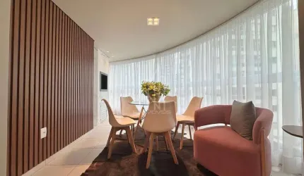 Apartamento mobiliado no Edifício Ametista