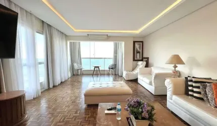 Apartamento frente mar a venda no Ed. Constante