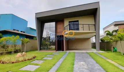 CASA DUPLE, FRENTE MAR NO CUMBUCO, 4 Suítes, 6 vagas - 263m2