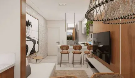 Apartamento com 1 ou 2 quartos ( Uma Suíte ) UP HOME  - Atibaia