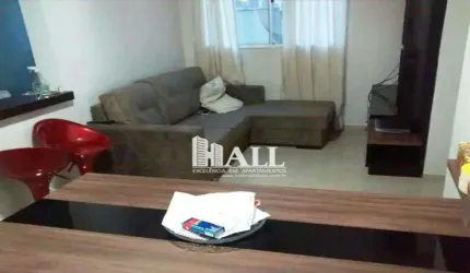 Apartamento com 2 dorms, Loteamento Clube V, São José do Rio Preto - R$ 183 mil, Cod: 1022
