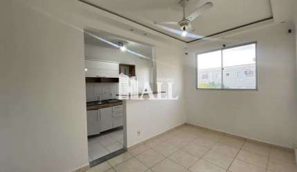Apartamento com 2 dorms, Loteamento Clube V, São José do Rio Preto - R$ 160 mil, Cod: 10576