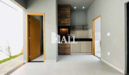 Casa com 3 dorms, Residencial Regissol II, Mirassol - R$ 500 mil, Cod: 12178