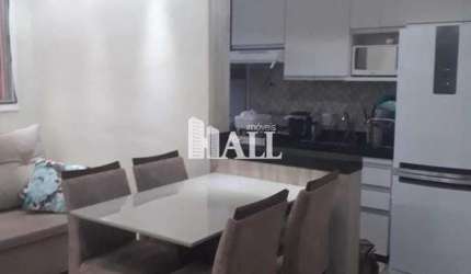 Apartamento com 2 dorms, Parque das Flores II, São José do Rio Preto - R$ 170 mil, Cod: 12710