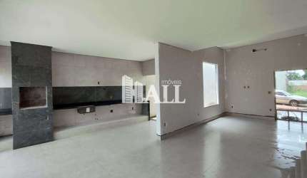 Casa com 3 quartos e suíte em Bady Bassitt
