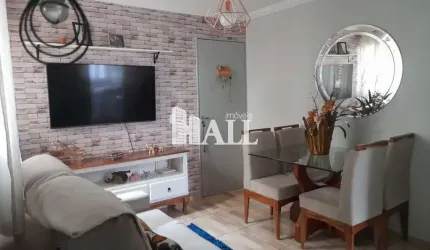 Apartamento com 2 quartos, Jardim Yolanda, São José do Rio Preto - R$ 160 mil, Cod: 13256