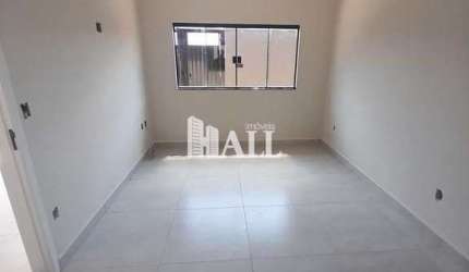 Casa com 3 dorms, Jardim Santa Lúcia, São José do Rio Preto - R$ 380 mil, Cod: 13452