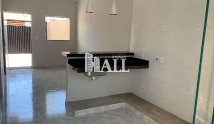 Casa com 2 dorms, Loteamento Lago Sul, Bady Bassitt - R$ 240 mil, Cod: 14062