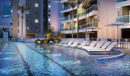 Apartamento à venda, 54 m² por R$ 550.978,13 - Edson Queiroz - Fortaleza/CE