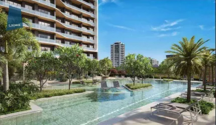 Apartamento com 1 dormitório à venda, 38 m² por R$ 576.000,00 - Meireles - Fortaleza/CE