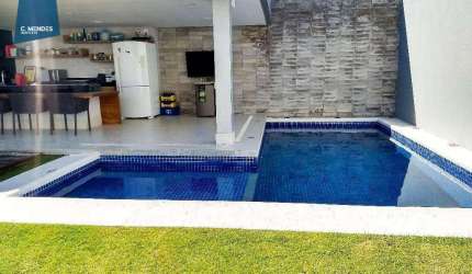 Casa com 3 dormitórios à venda, 150 m² por R$ 1.090.000,00 - Guaribas - Eusébio/CE