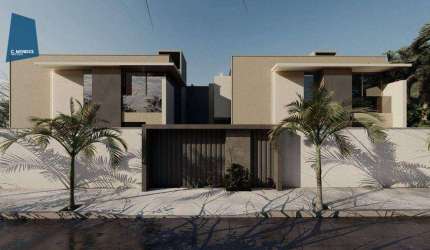 Casa com 4 dormitórios à venda, 154 m² por R$ 729.000,00 - Edson Queiroz - Fortaleza/CE