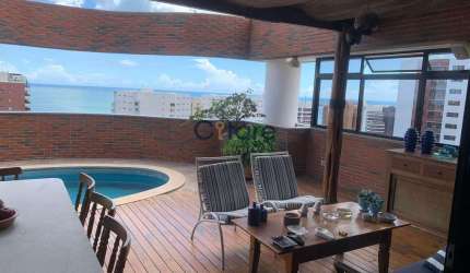 Cobertura com 5 quartos à venda na Rua Silva Jatahy, 220, Meireles, Fortaleza por R$ 4.300.000