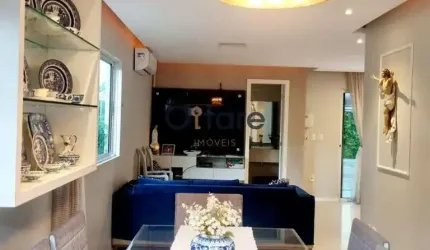 Casa em condomínio fechado com 5 quartos à venda na Rua Plínio Monteiro, 50, Engenheiro Luciano Cavalcante, Fortaleza por R$ 670.000