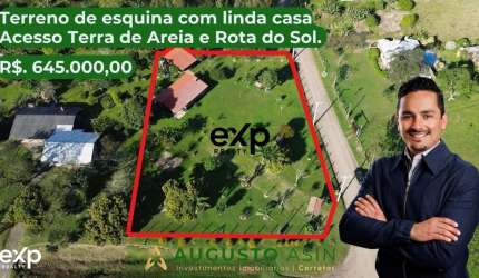 Terreno à venda na Alberto Pasqualine, 1282, Centro, Terra de Areia por R$ 645.000