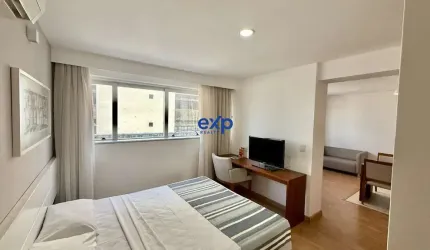 Flat com 1 quarto à venda na Rua Alceu Amoroso Lima, 440, Caminho das Árvores, Salvador por R$ 330.000