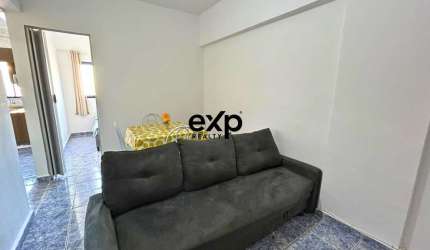 Apartamento com 1 quarto à venda na Rua Chile, 438, Guilhermina, Praia Grande por R$ 220.000