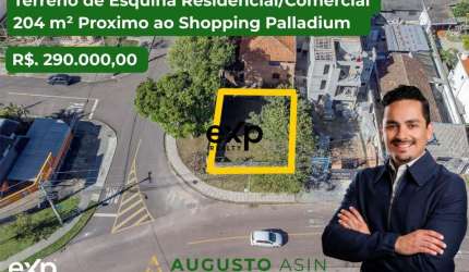 Terreno à venda na Rua Antero de Quental, 74, Lindóia, Curitiba