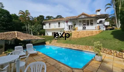 Casa em condomínio fechado com 4 quartos à venda na Estrada União e Indústria, 13600, Itaipava, Petrópolis por R$ 2.490.000