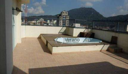 Cobertura à venda, 180 m² por R$ 410.000,00 - Enseada - Guarujá/SP