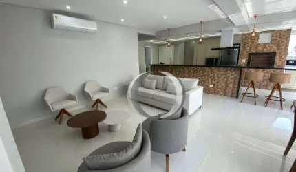 Apartamento à venda, 134 m² por R$ 1.370.000,00 - Enseada - Guarujá/SP