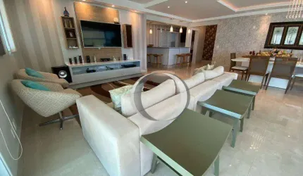 Apartamento com 4 dormitórios à venda, 300 m² por R$ 9.000.000,00 - Riviera de São Lourenço - Bertioga/SP