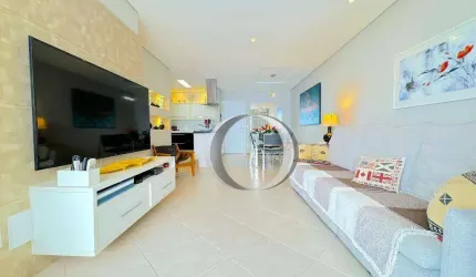Varanda gourmet, lazer completo, 100 metros da praia