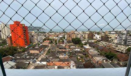 Apartamento Com Varanda Gourmet e Vista Para o Mar