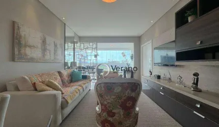 Praia da Enseada, Guarujá, Alto Padrão, Decorado, 3 suítes, 2 vagas na garagem e lazer