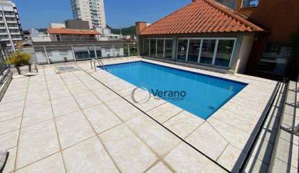 Cobertura Duplex na praia da Enseada, com 3 quartos sendo 1 suíte