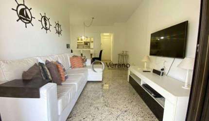 Apartamento com 3 dormitórios à venda, 93 m² por R$ 750.000,00 - Enseada - Guarujá/SP